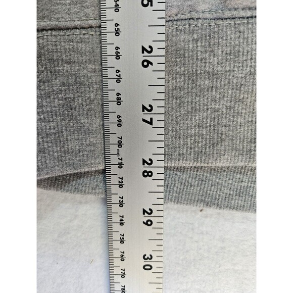 Vision Streetwear LOGO Mens Long Sleeve Hoodie Color Grey Size M - Picture 8 of 8